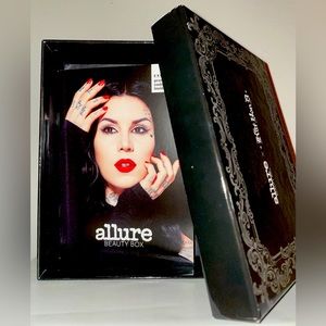 Two Kat Von D themed Allure Beauty boxes (empty) + bonus pouch